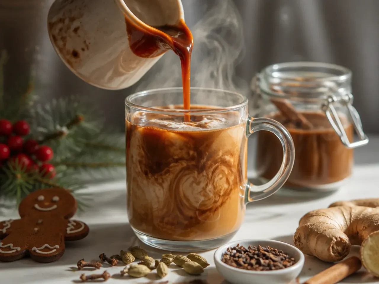 christmas drinks nonalcoholic recipe step 5