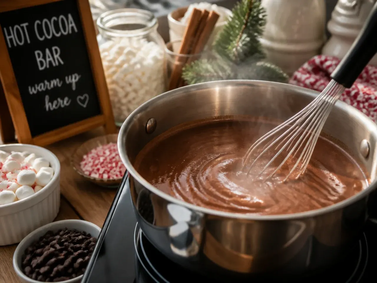 christmas hot cocoa bar recipe step 4