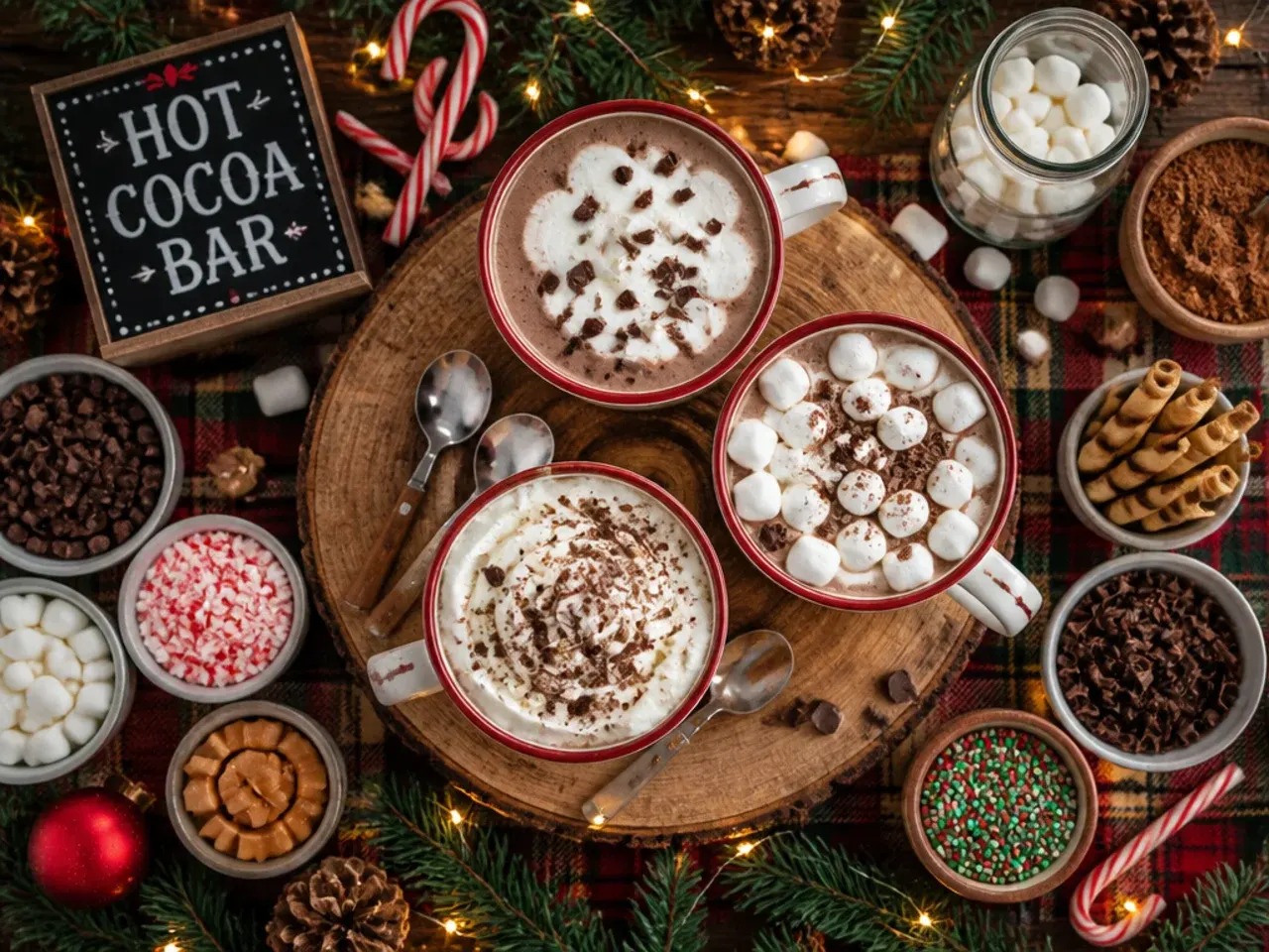 Budget-friendly hot chocolate made with cocoa powder and sugar in a simple mug