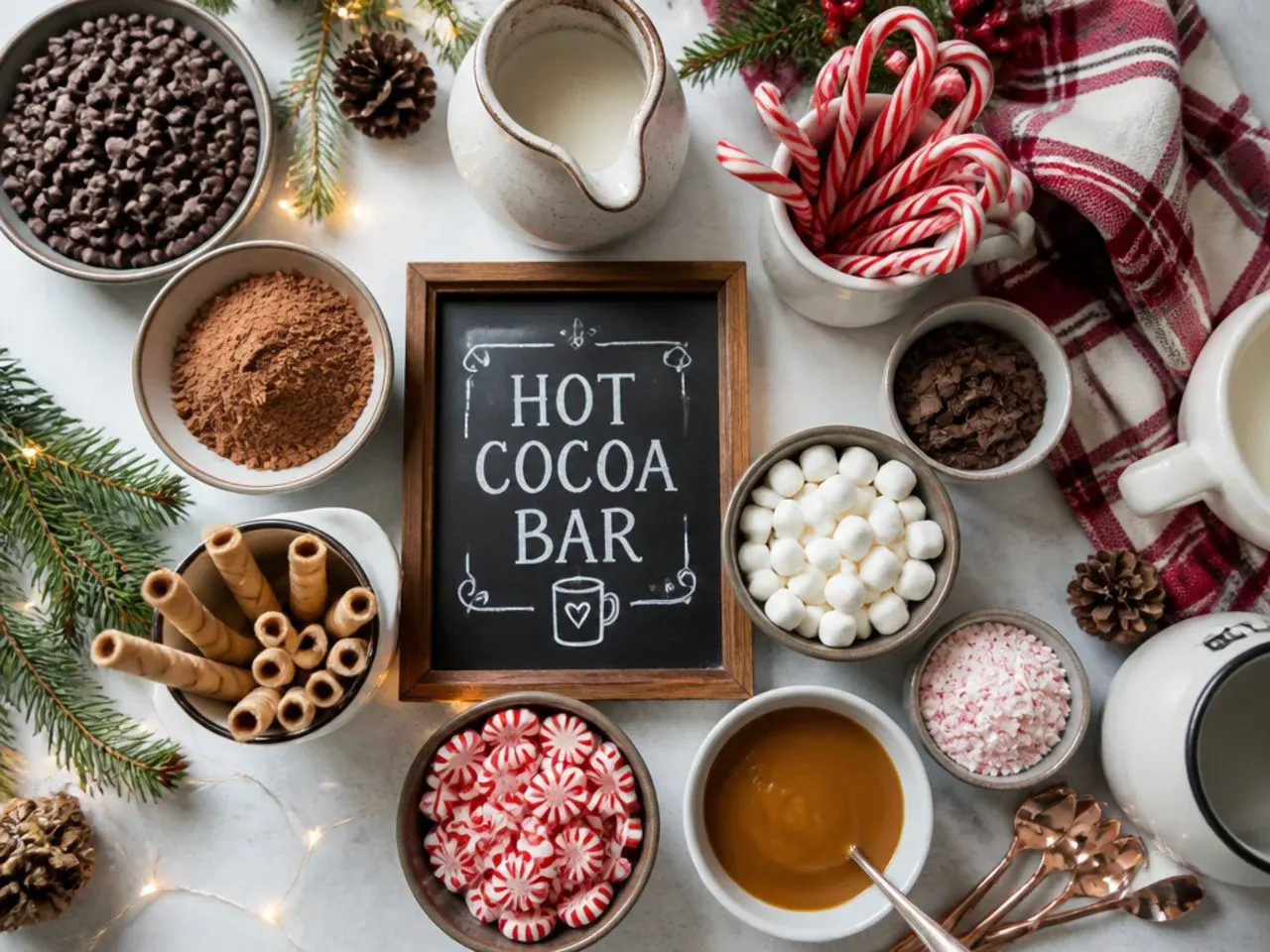 Hand whisking hot chocolate gently in a saucepan on the stove