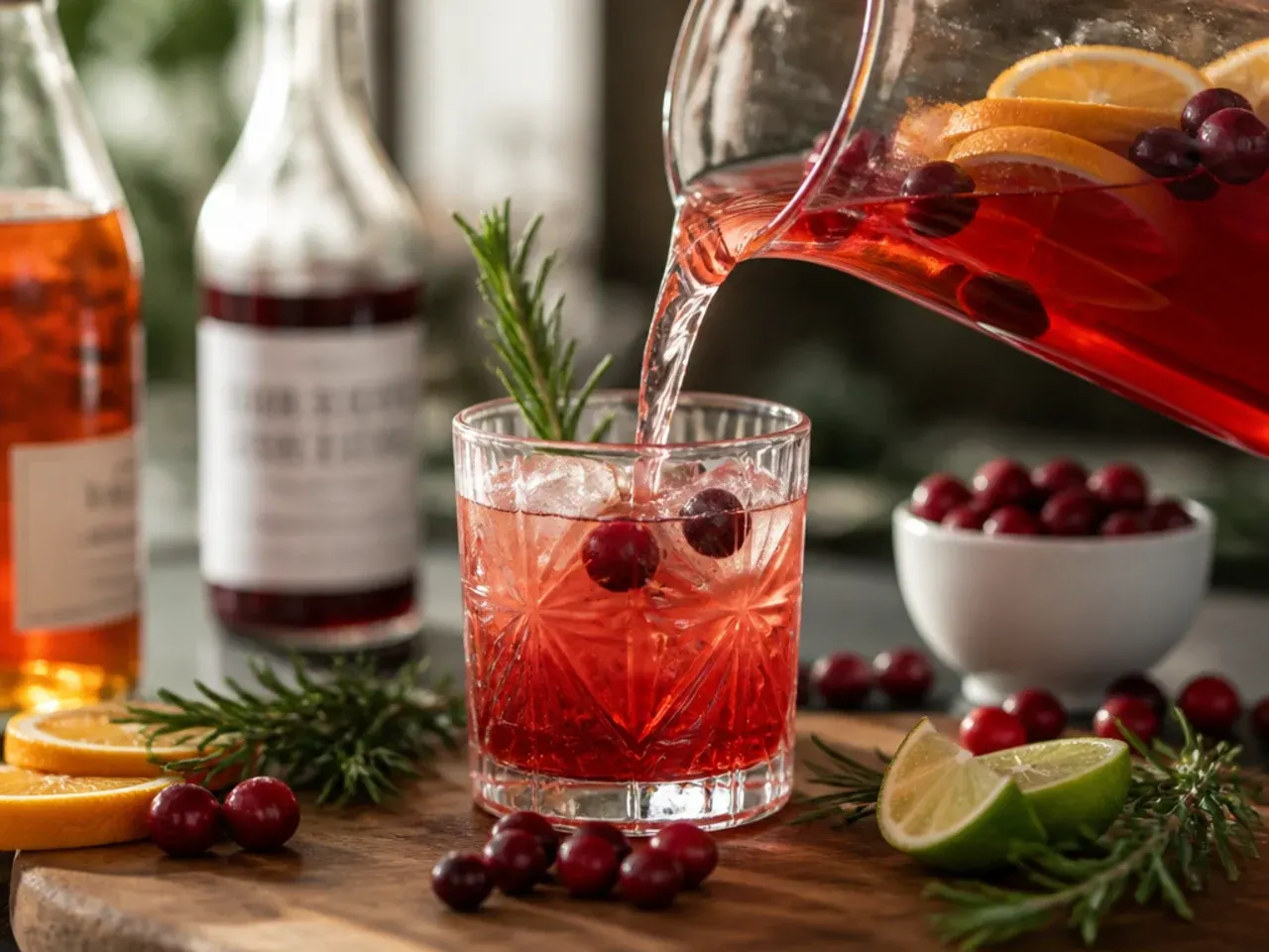 christmas mixed drinks recipe step 3
