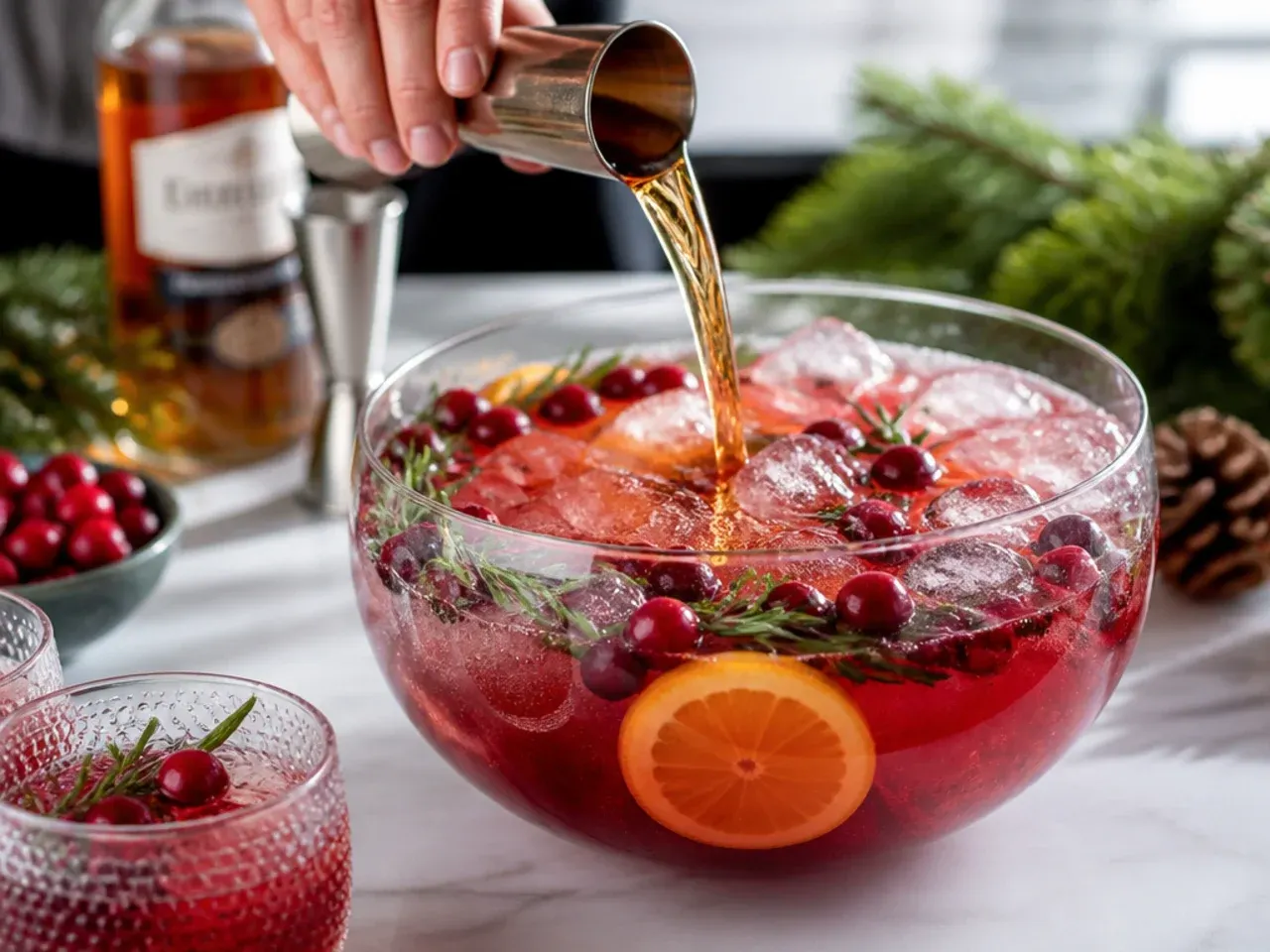 christmas punch drinks recipe step 5
