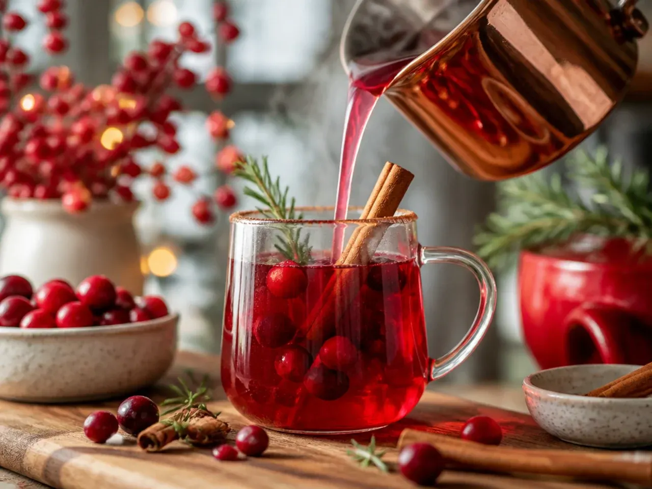 christmas themed drinks recipe step 3