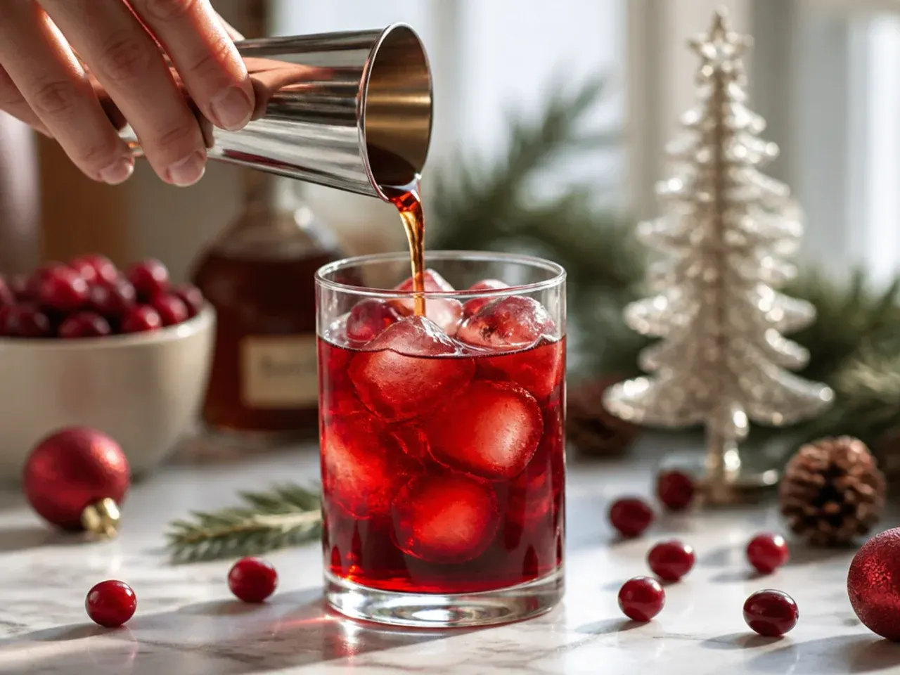 christmas themed drinks recipe step 5