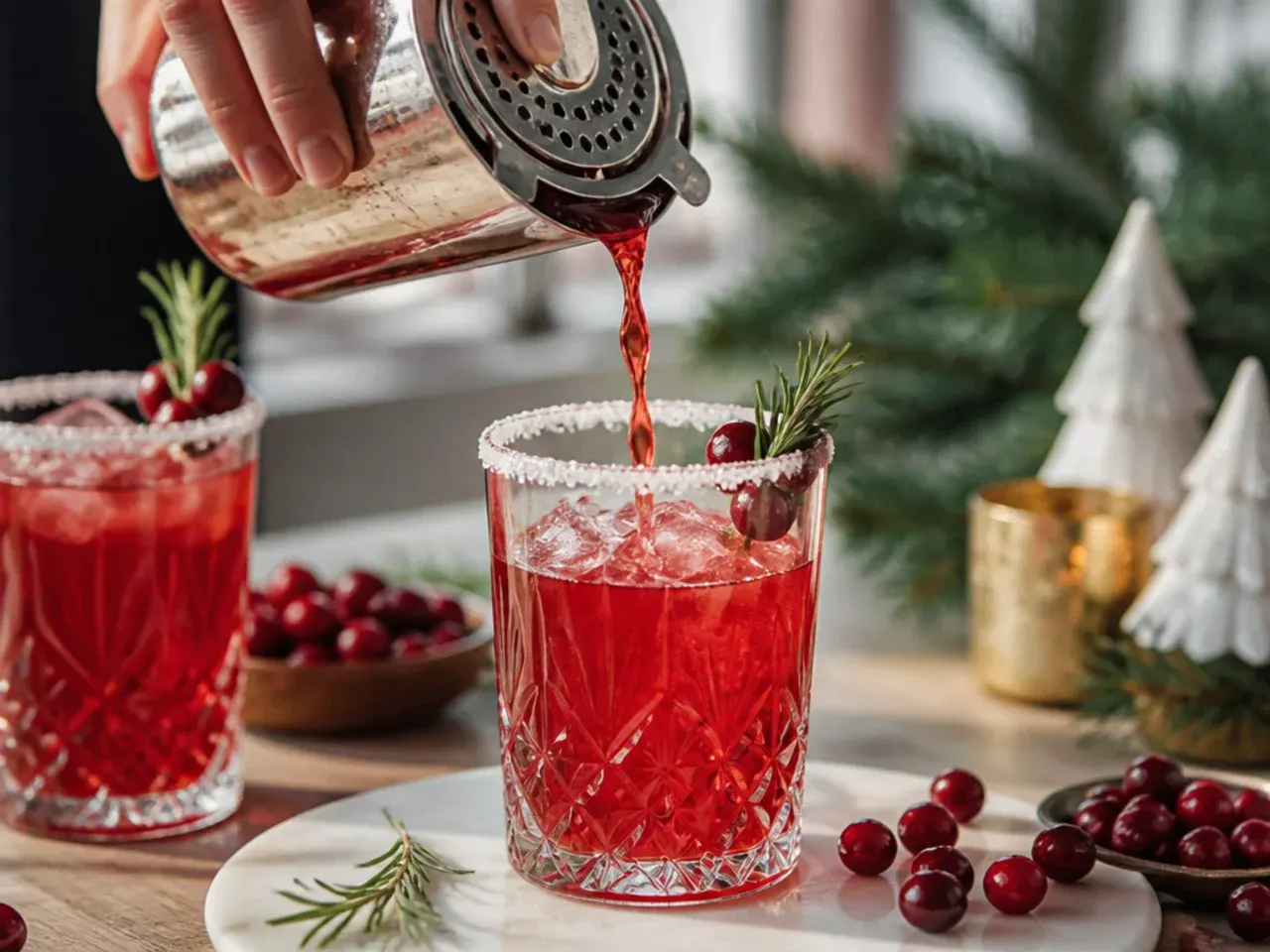 christmas themed drinks recipe step 6