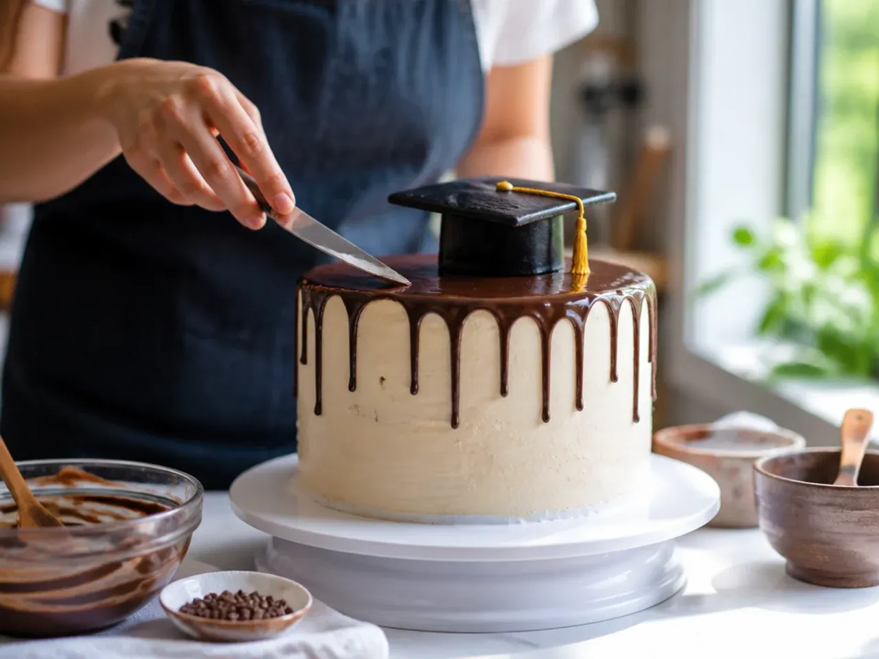 college graduation cake ideas recipe step 6