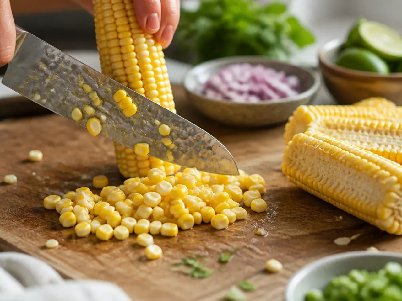 corn salsa recipe recipe step 2