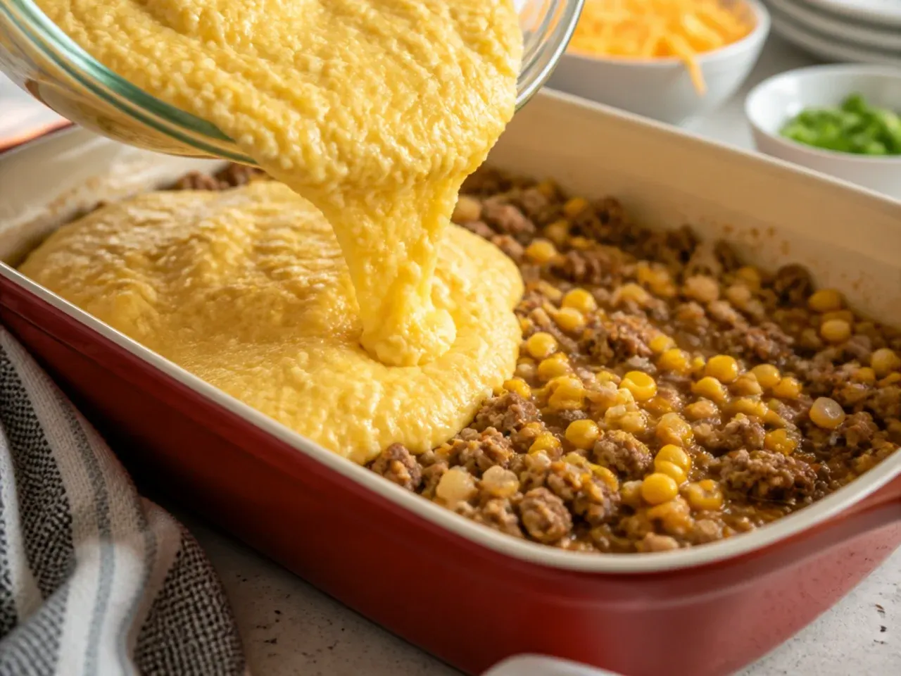cornbread casserole recipe recipe step 6