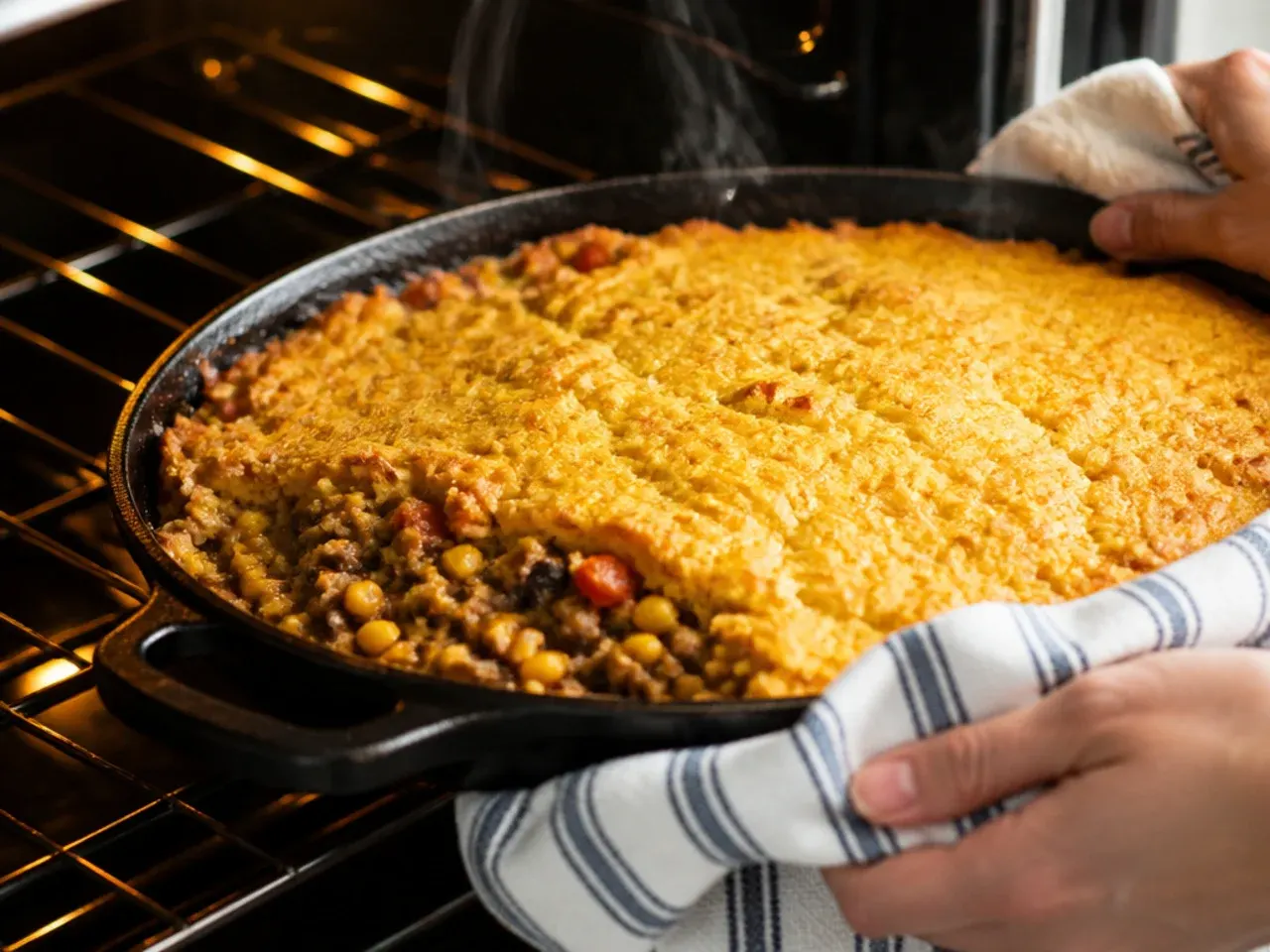 cornbread cowboy casserole recipe step 18