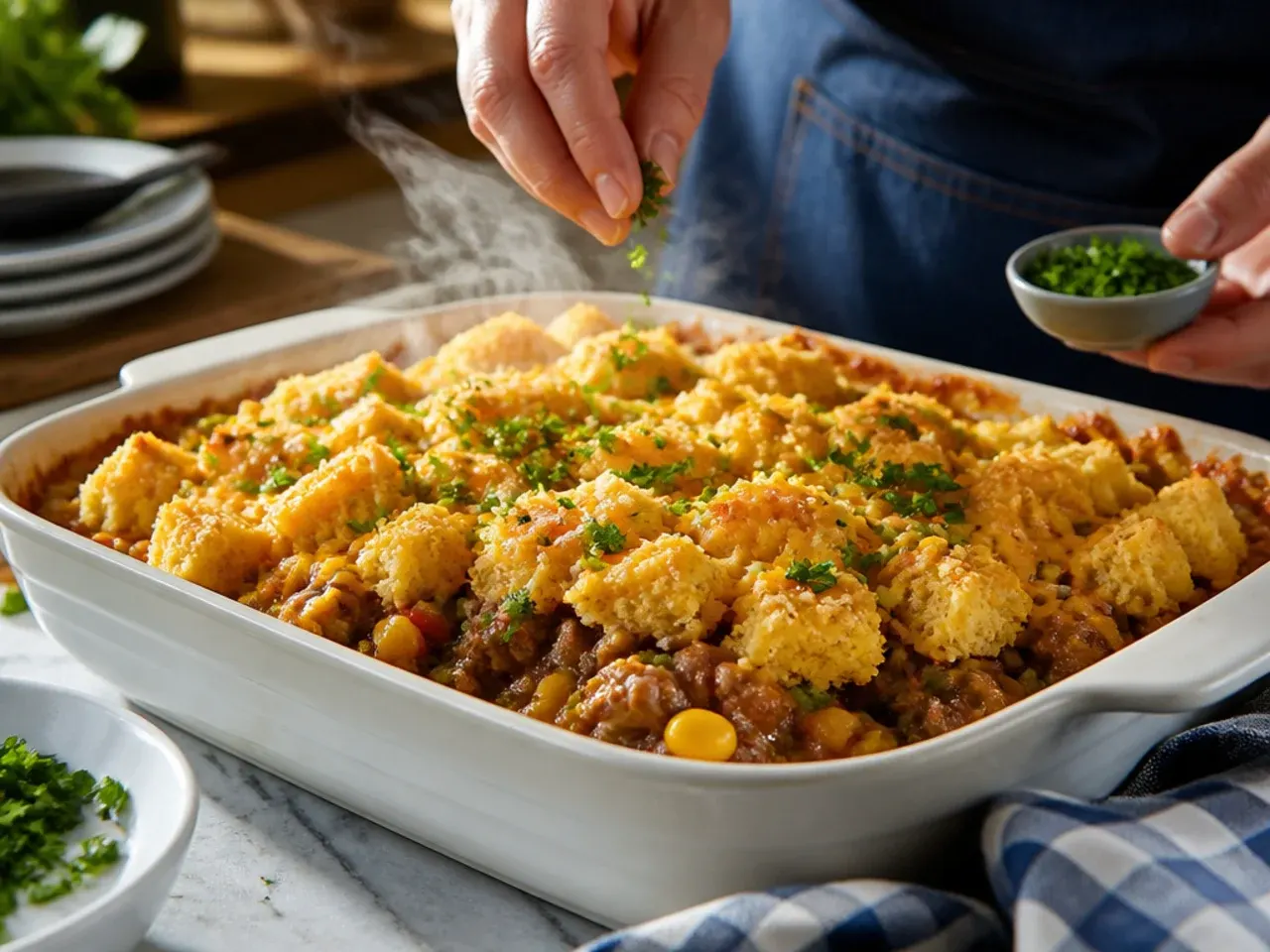 cornbread cowboy casserole recipe step 20