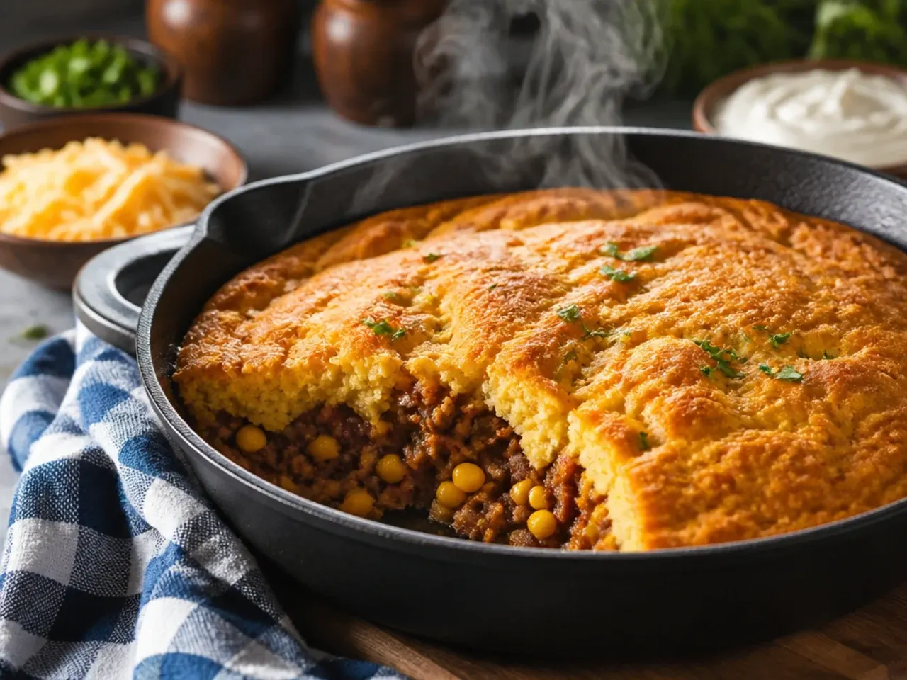 cowboy casserole cornbread recipe step 7