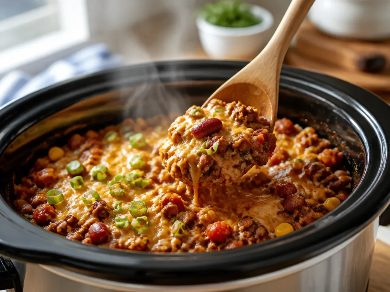 cowboy casserole crockpot recipe step 7