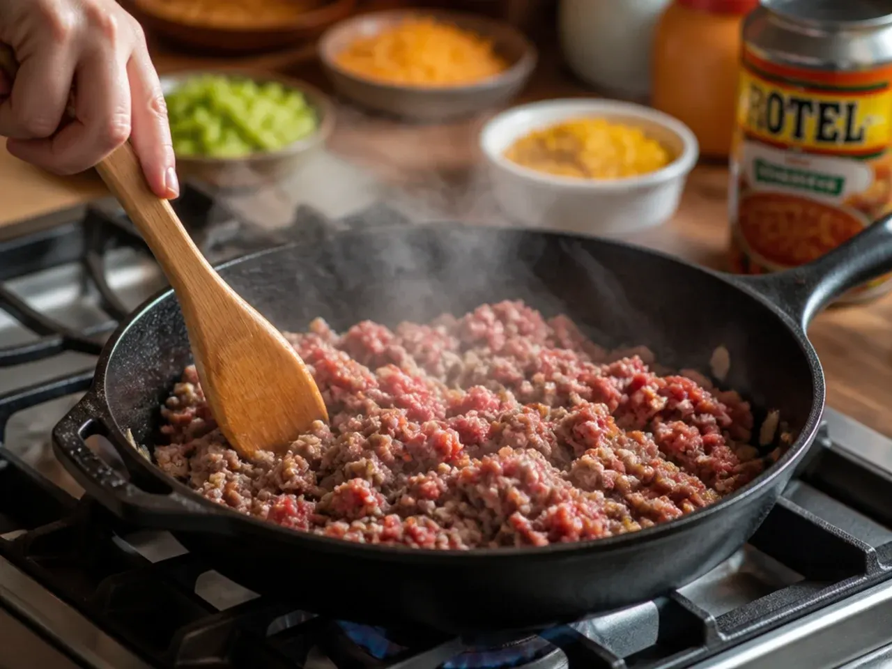 cowboy casserole recipe cornbread recipe step 1