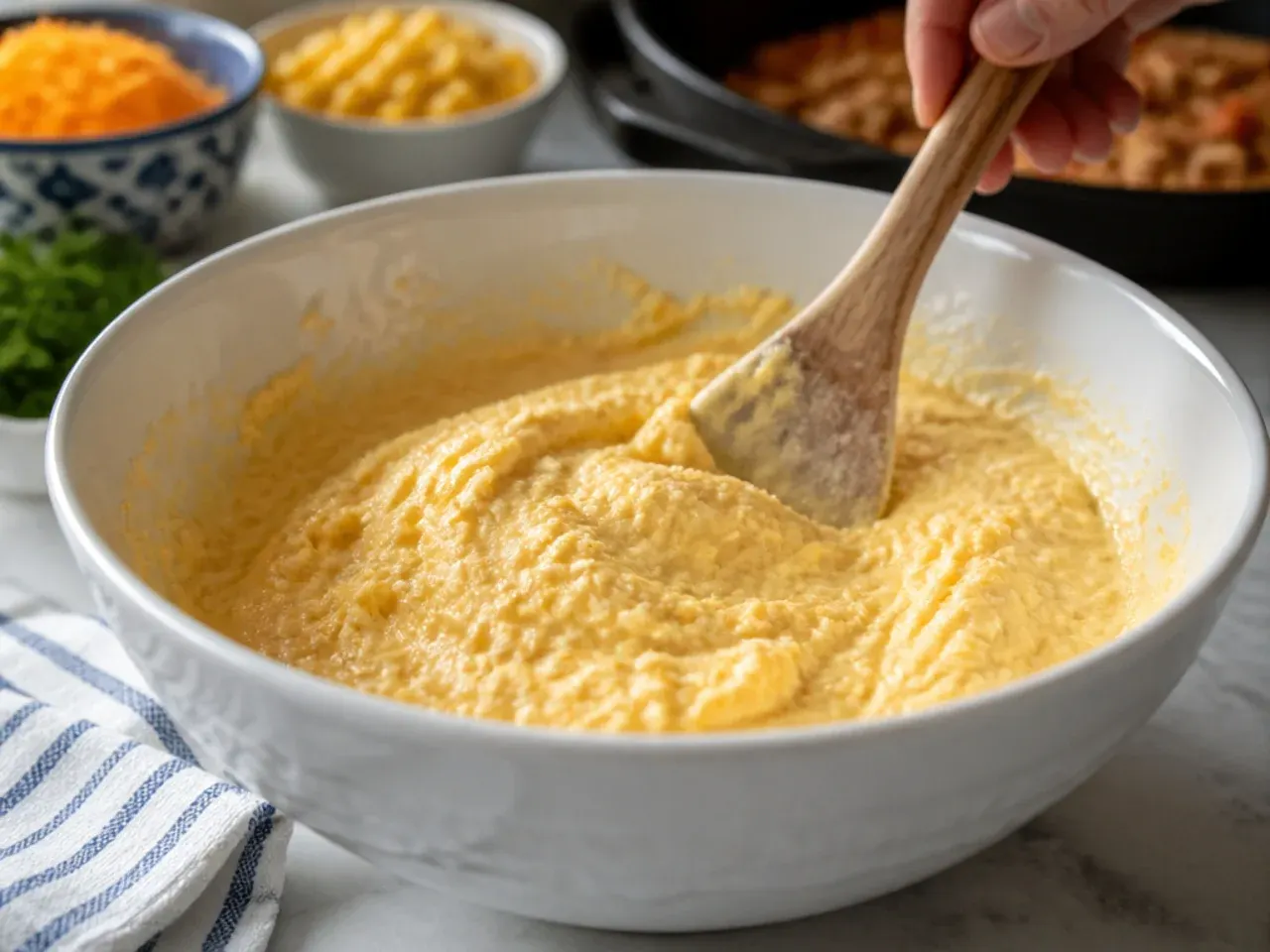 cowboy cornbread casserole recipe step 5