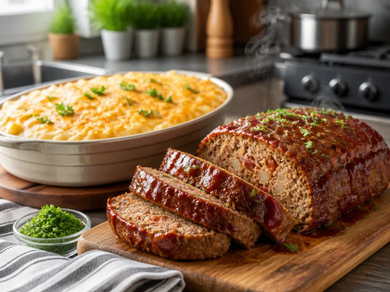 cowboy meatloaf and potato casserole recipe step 7