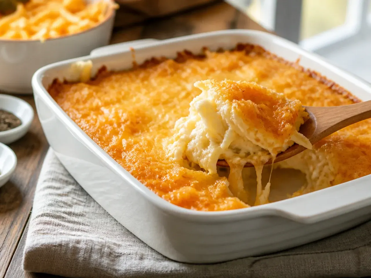cracker barrel hashbrown casserole recipe step 7