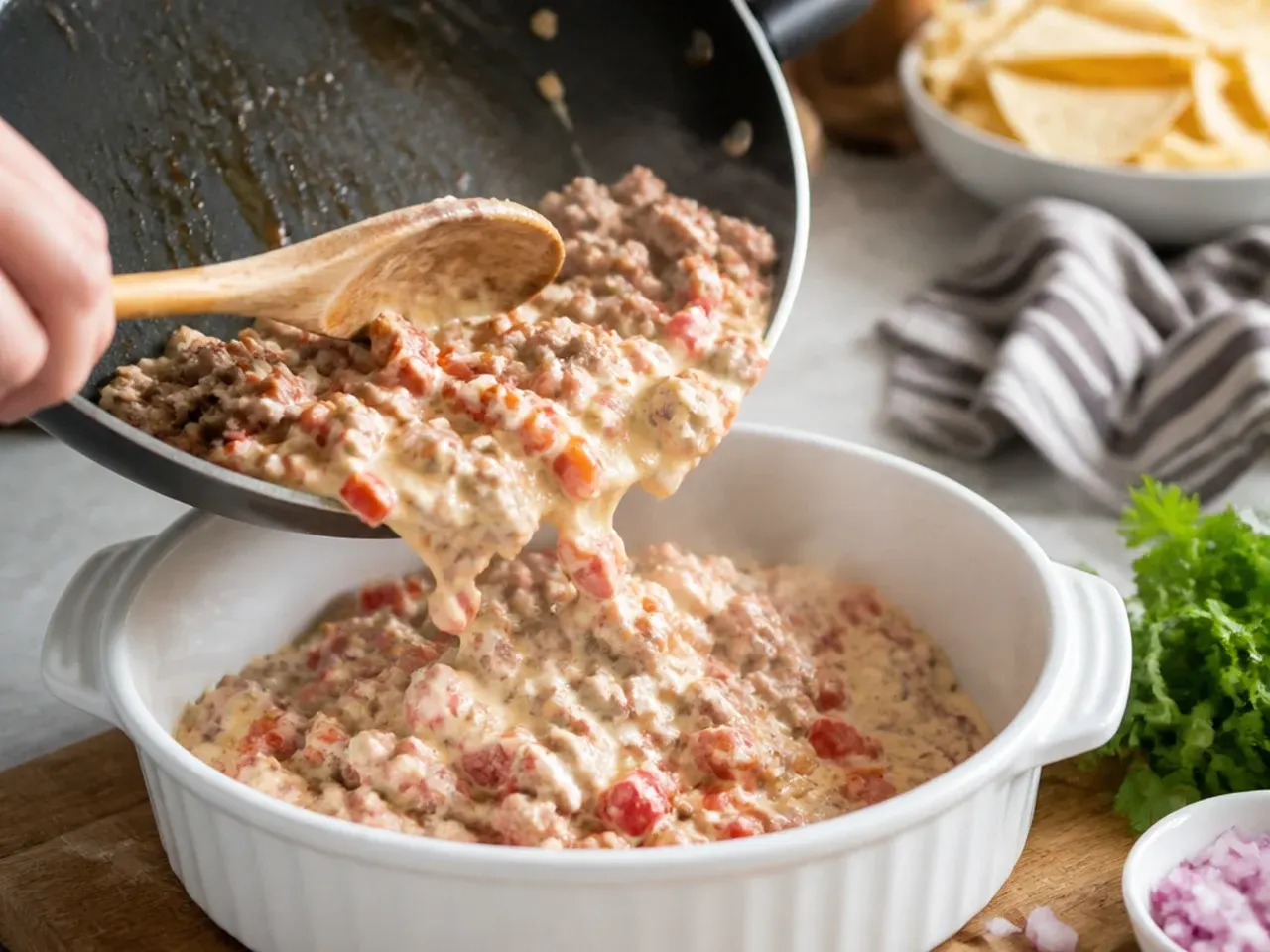 cream cheese rotel dip recipe step 14