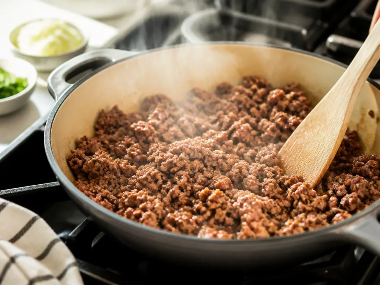 creamy cheeseburger soup recipe step 2