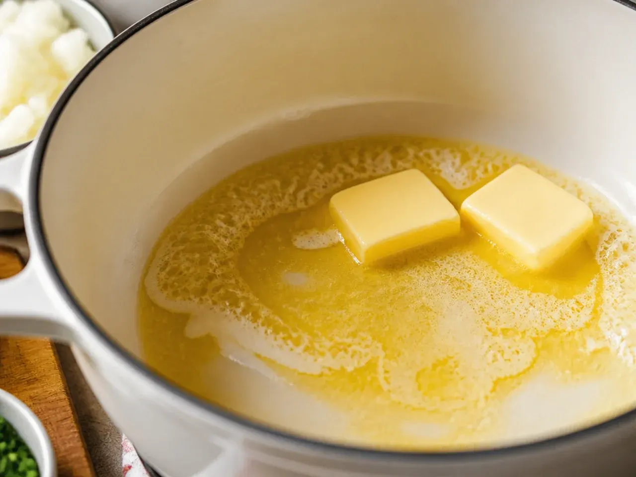 creamy cheeseburger soup recipe step 4