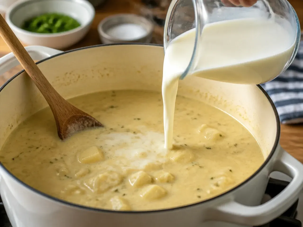 creamy potato soup recipe step 17