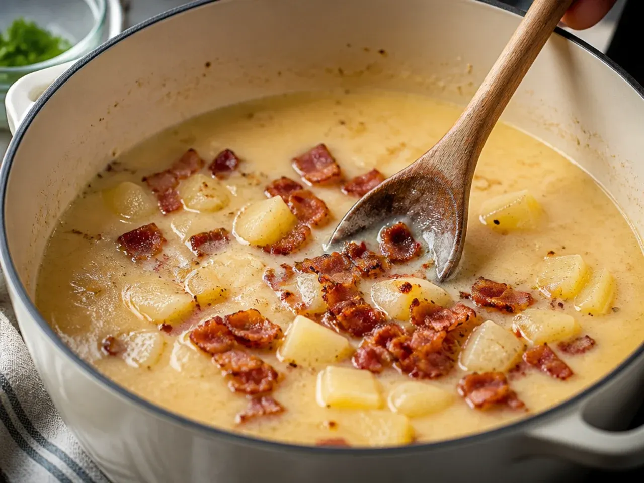 creamy potato soup recipe step 24