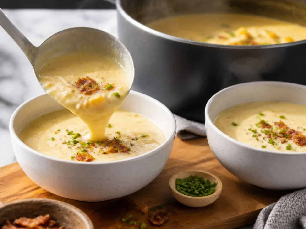 creamy potato soup recipe step 28