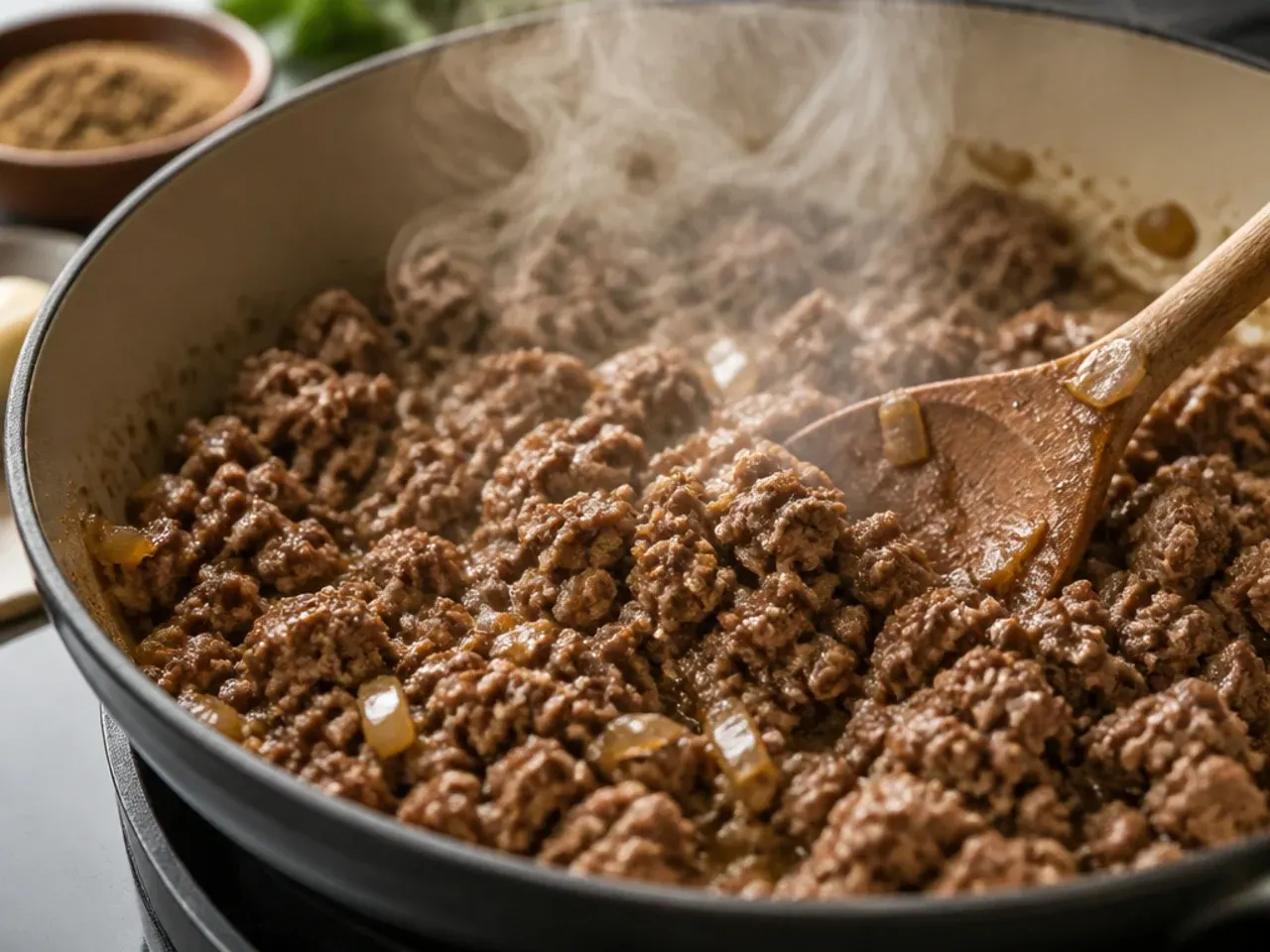 creamy taco soup recipe step 1