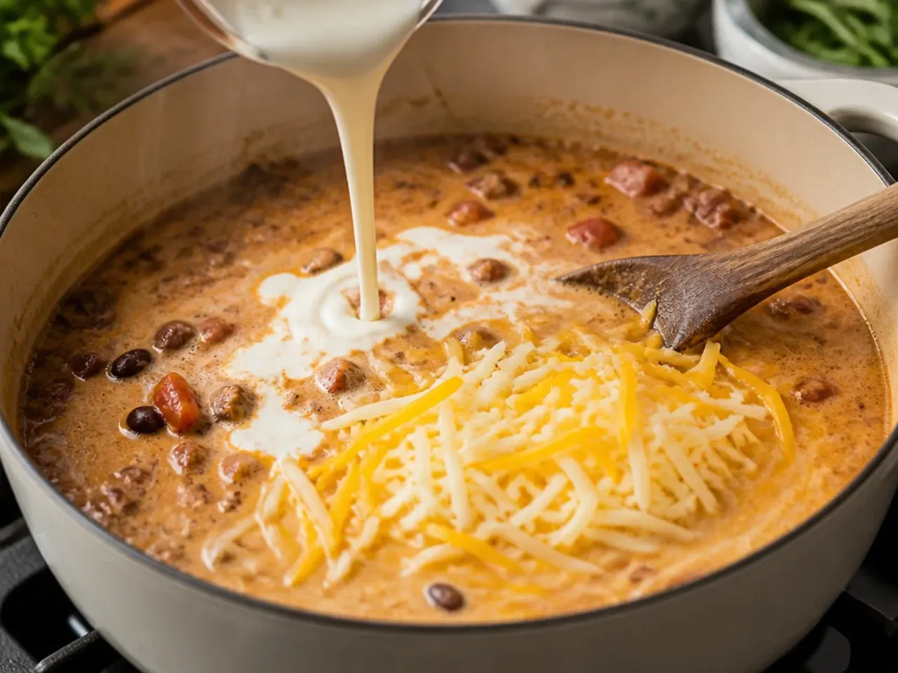 creamy taco soup recipe step 6