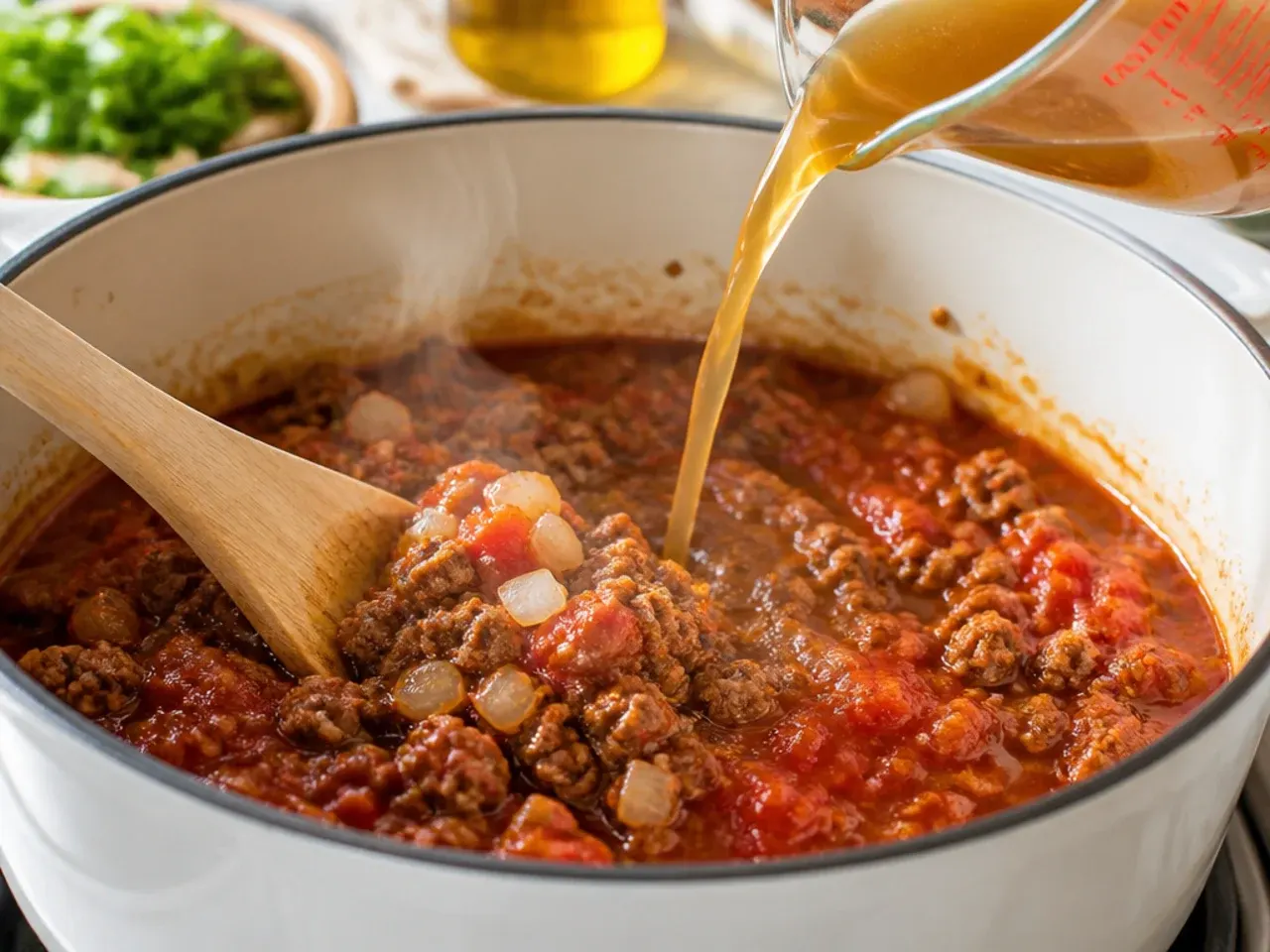 crock pot lasagna soup recipe step 2