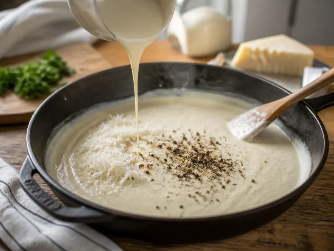 crockpot chicken alfredo recipe step 2