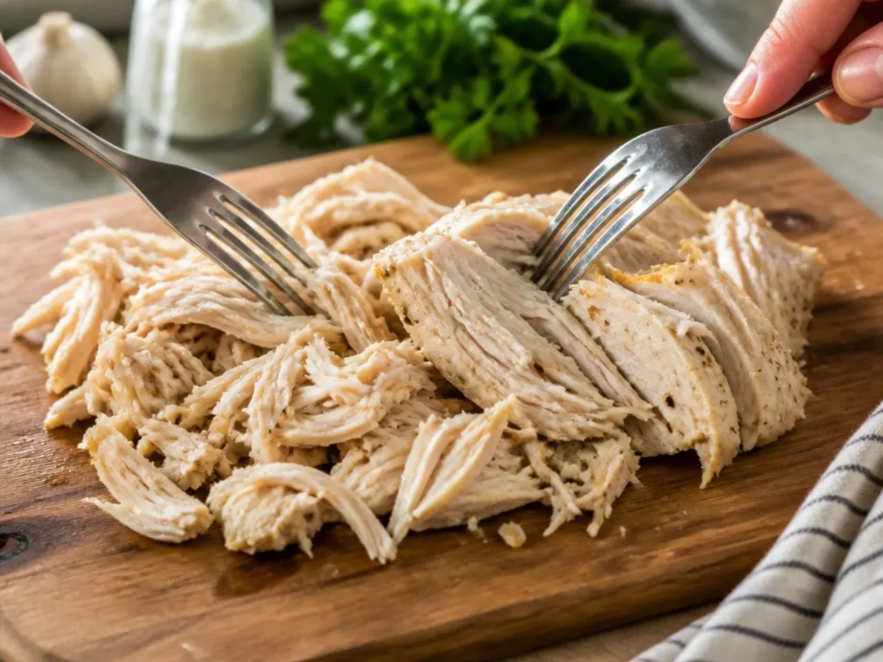 crockpot chicken alfredo recipe step 4