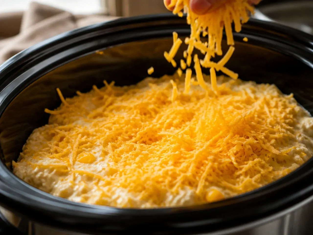 crockpot hashbrown casserole recipe step 6