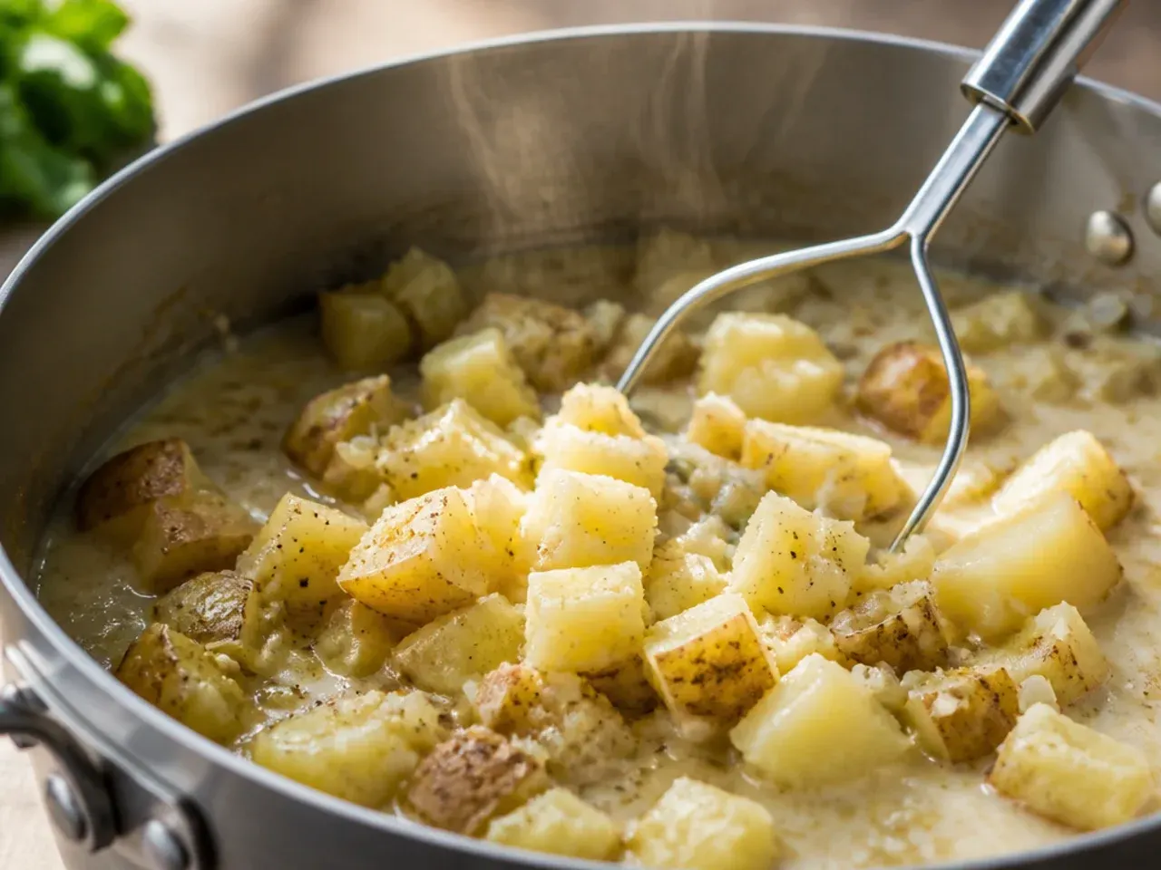 crockpot potato soup recipe step 4