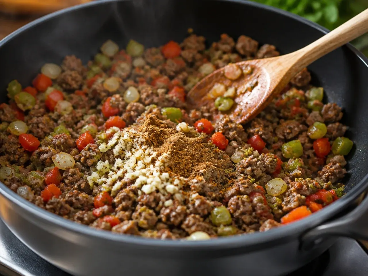 crockpot taco soup recipe step 2