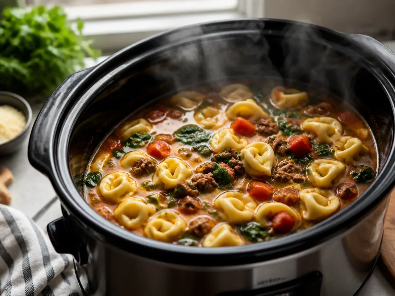 crockpot tortellini recipes recipe step 7