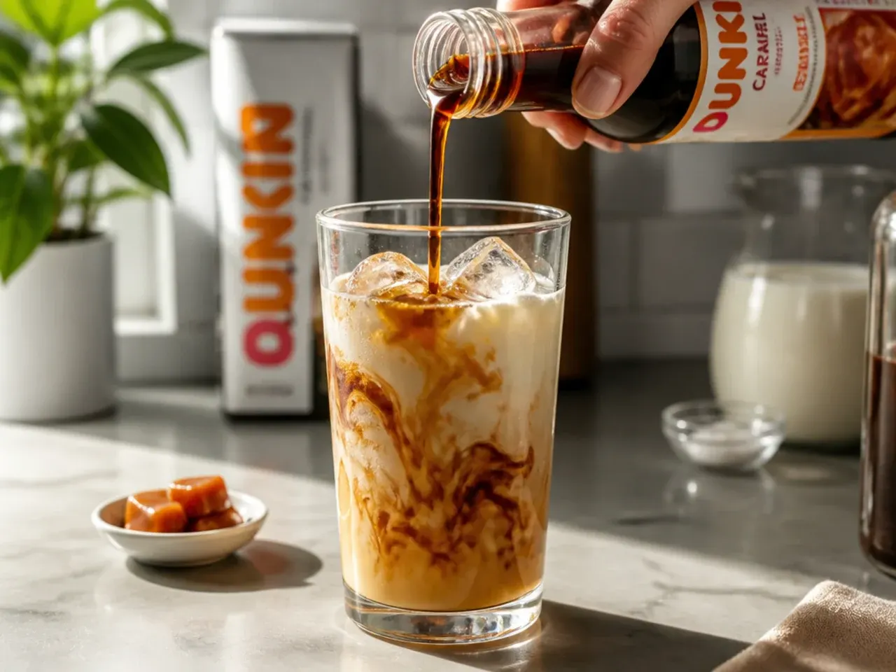 custom dunkin drinks recipe step 3