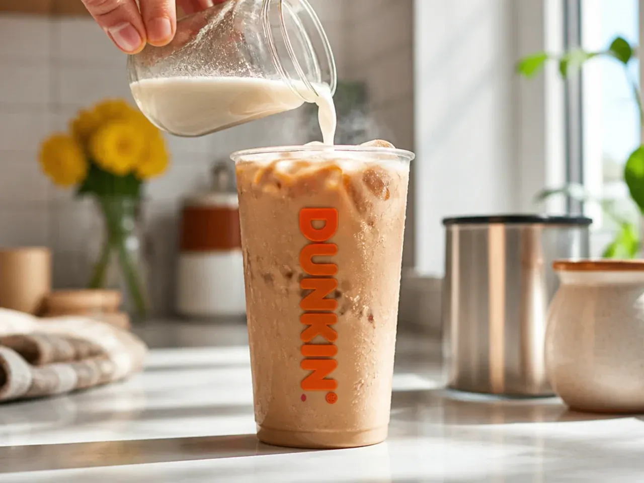 custom dunkin drinks recipe step 6