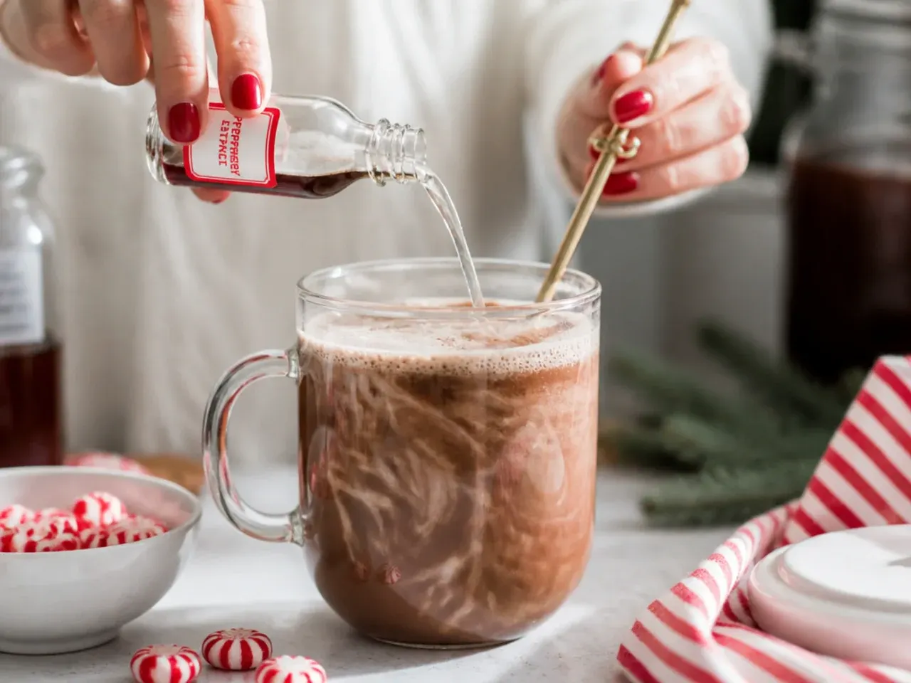 cute christmas drinks recipe step 4