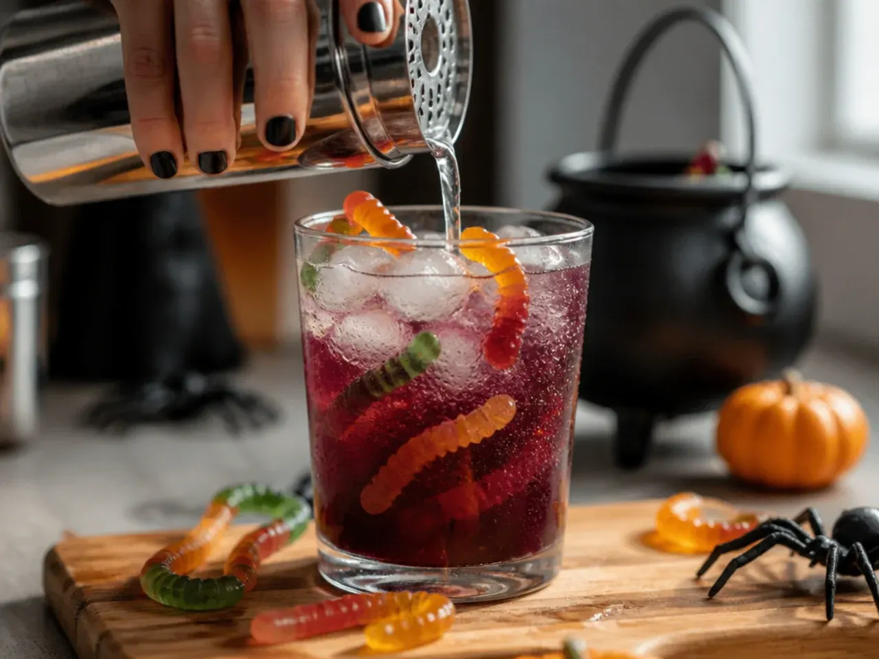 cute halloween drinks recipe step 5