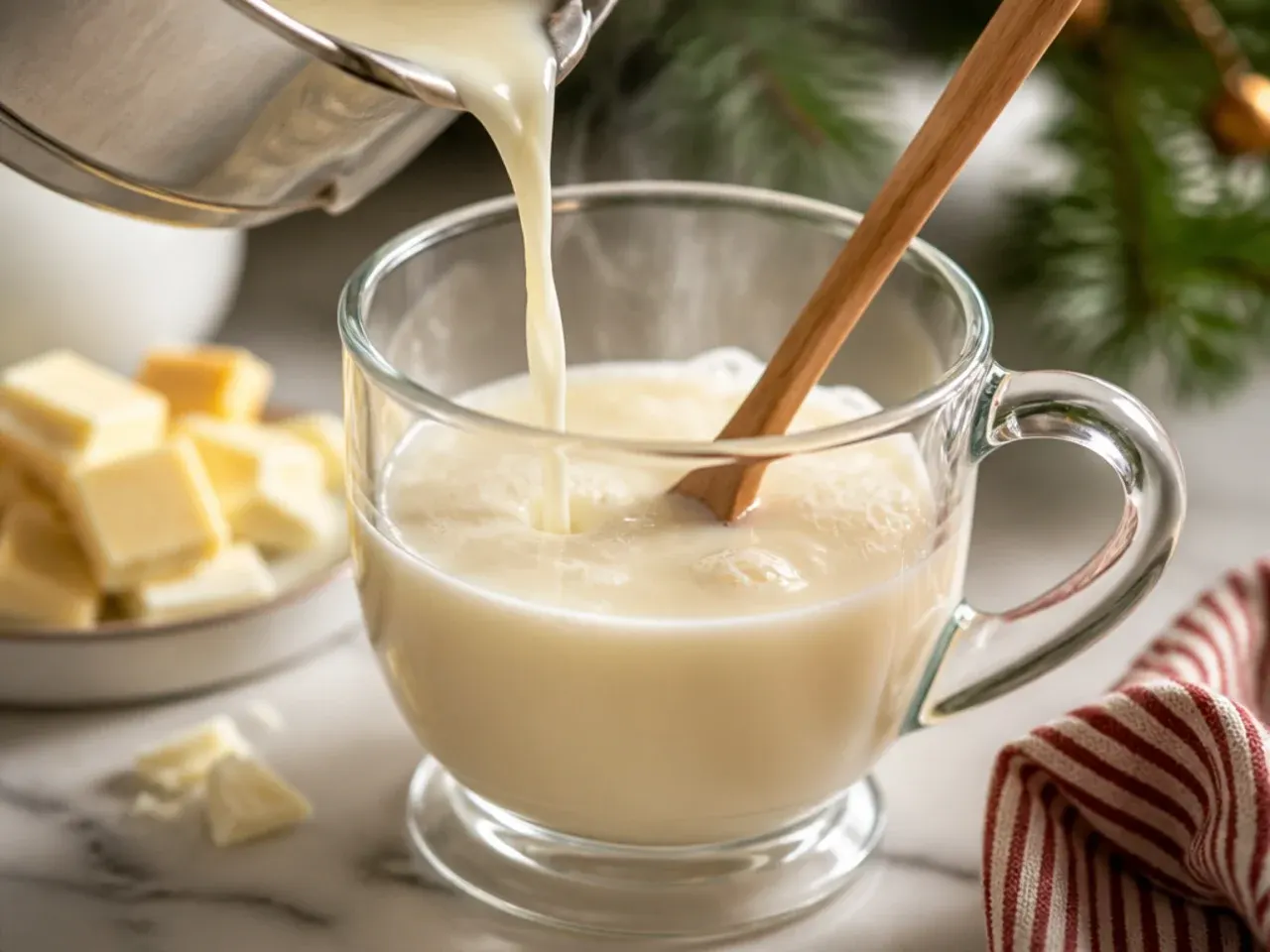 cute holiday drinks recipe step 2