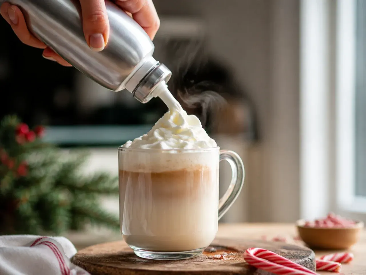 cute holiday drinks recipe step 5