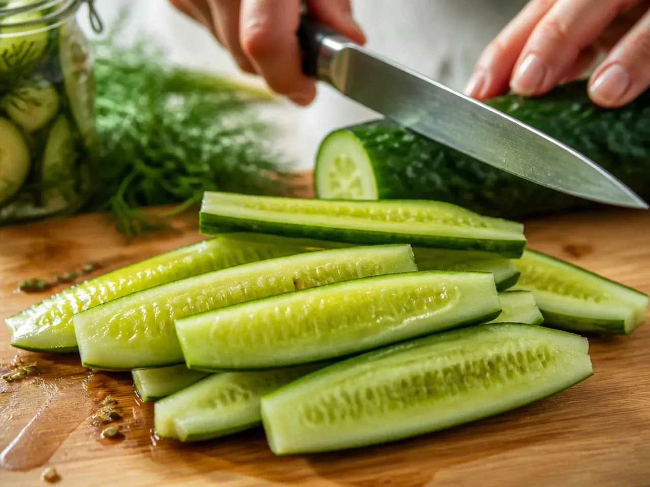 dill pickles homemade easy refrigerator recipe step 4