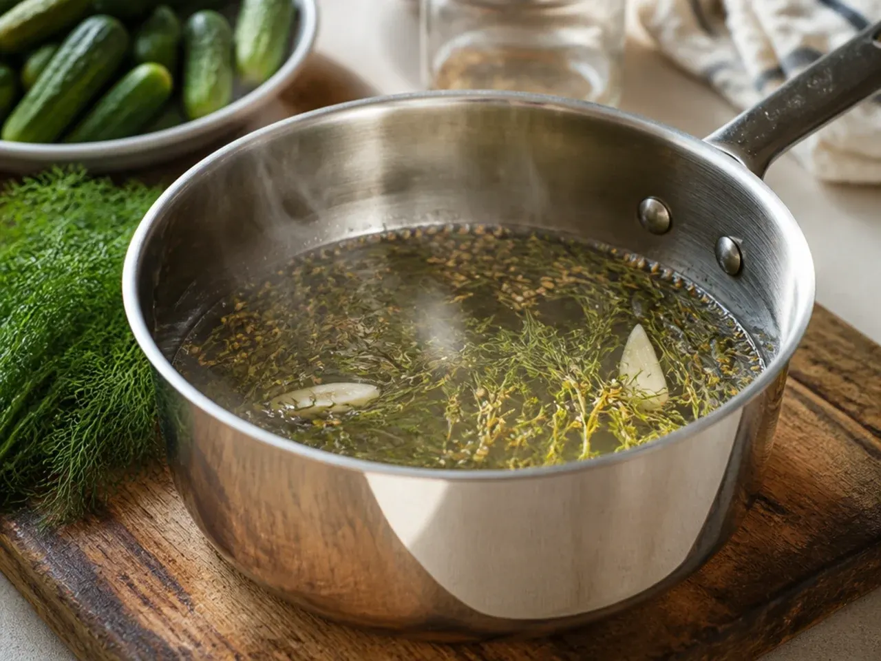 dill pickles homemade easy refrigerator recipe step 12