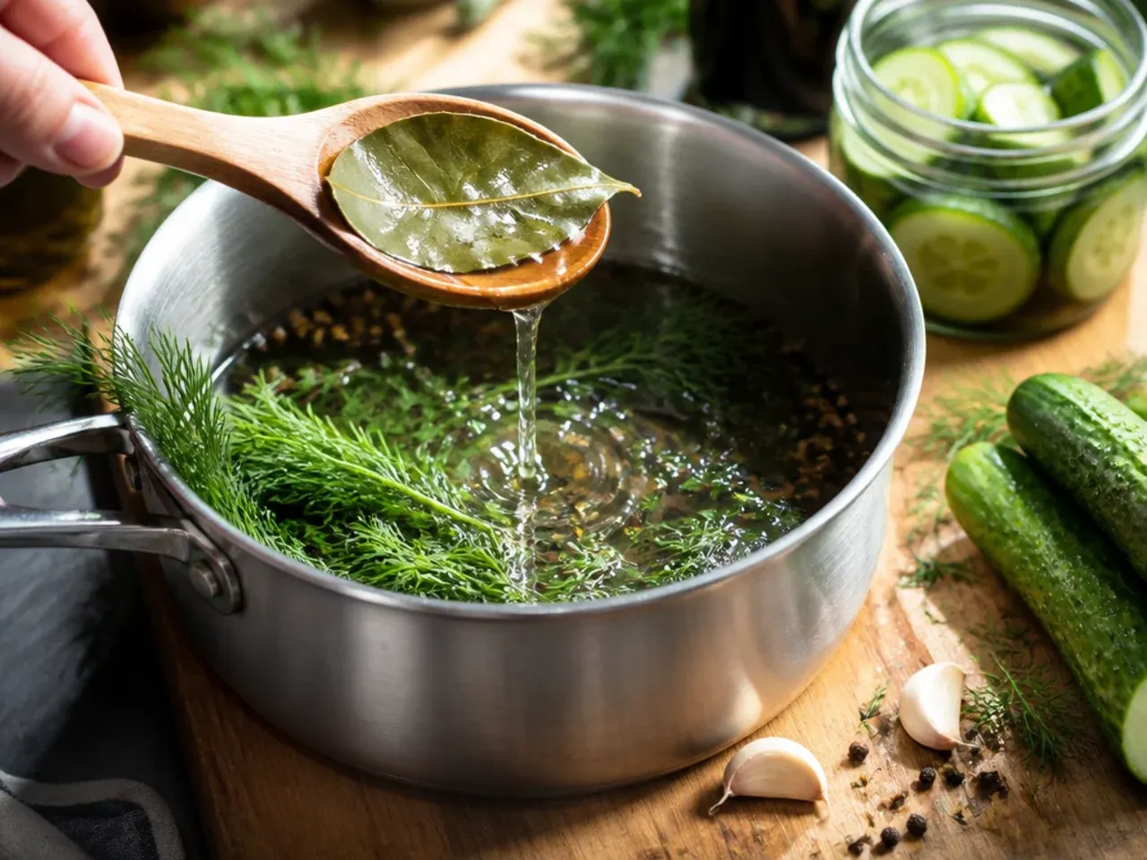 dill pickles homemade easy refrigerator recipe step 14