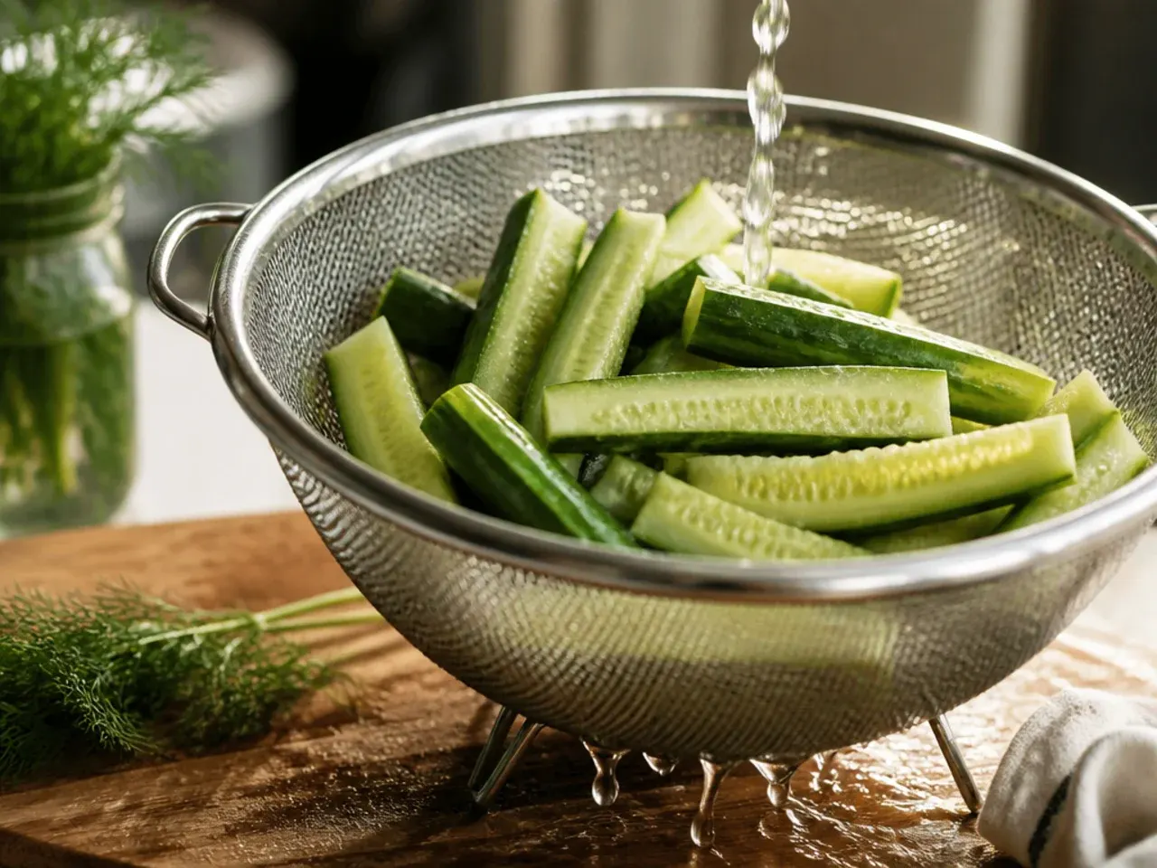 dill pickles homemade easy refrigerator recipe step 16