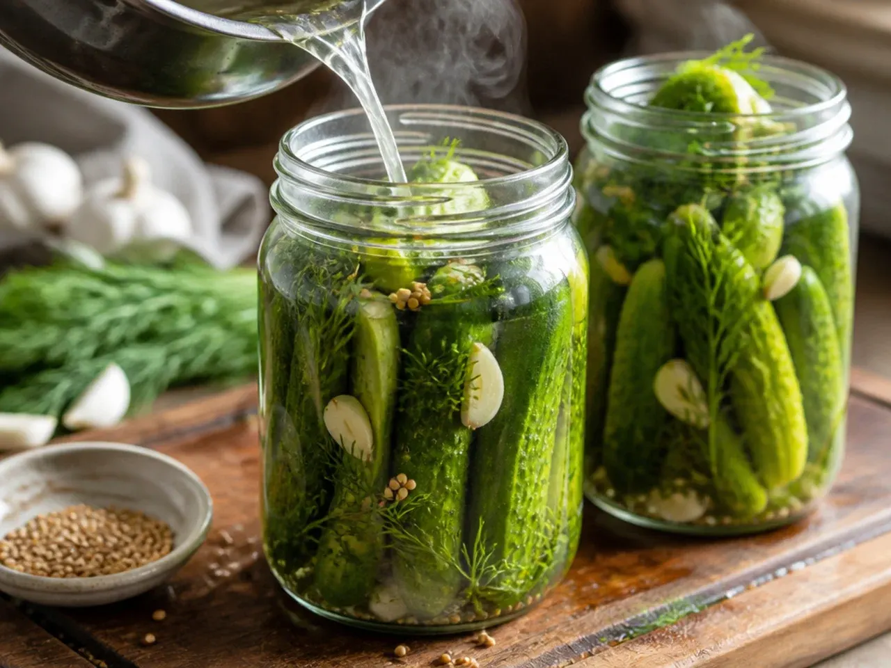 dill pickles homemade easy refrigerator recipe step 17