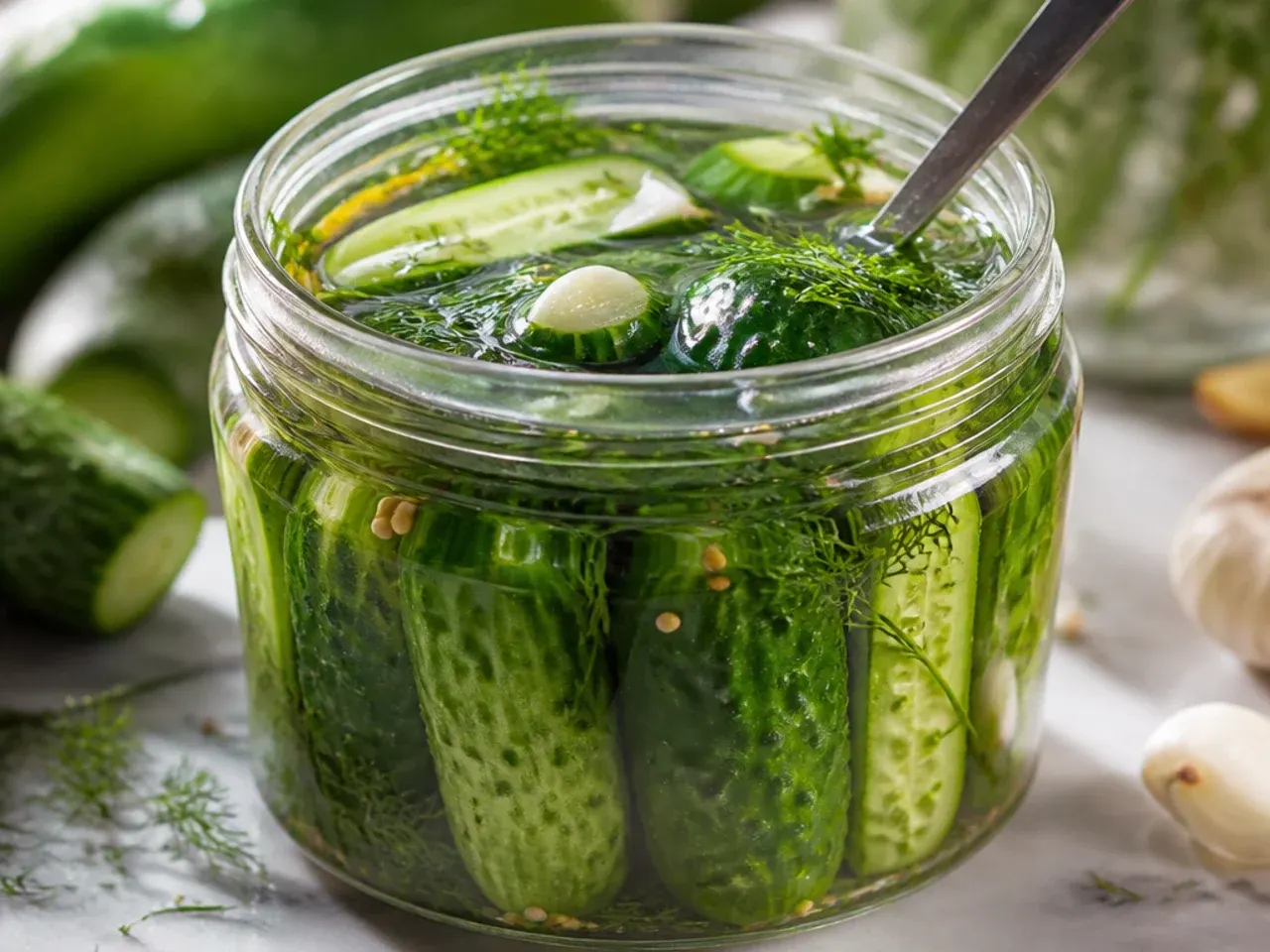 dill pickles homemade easy refrigerator recipe step 20