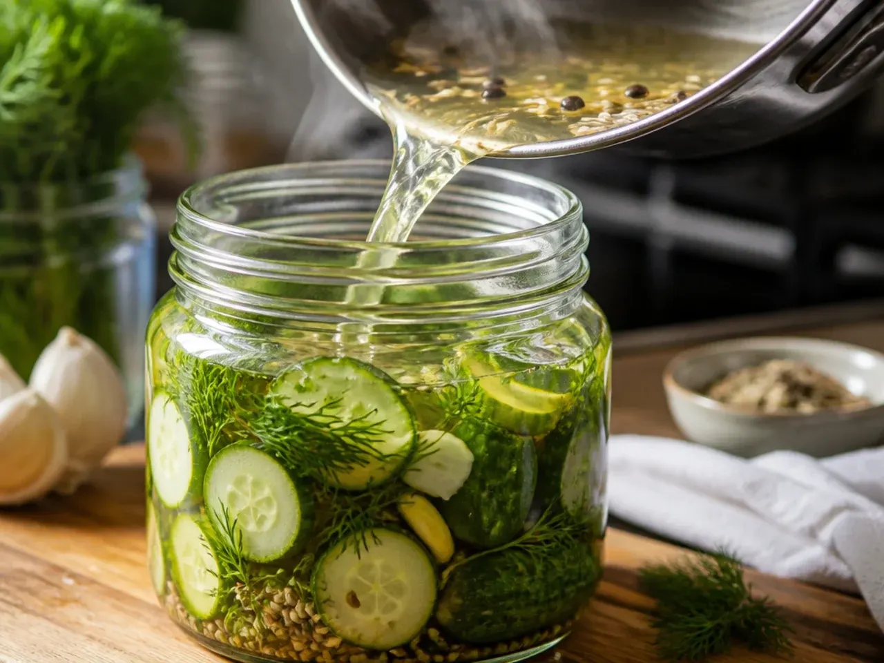 dill pickles homemade easy refrigerator recipe step 22