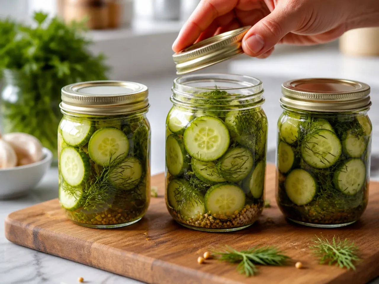dill pickles homemade easy refrigerator recipe step 24