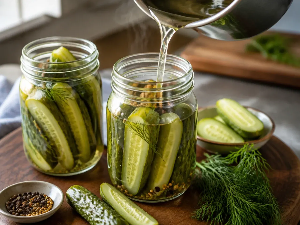 dill pickles homemade easy refrigerator recipe step 29